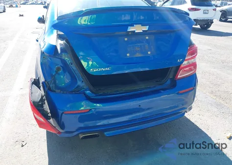 2017 Chevrolet Sonic Lt Auto z USA, uszkodzony, nr VIN 1G1JD5SG5H4149260